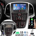6+128G Android 15 CarPlay Autoradio für Opel Astra J GTC mit WIFI BT GPS DAB Kam