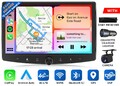 DAB+CAM+10.1" QLED Android 13 8-Kern Autoradio GPS Navi Doppel 2 DIN CarPlay DSP