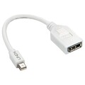 LINDY 41021 Adapterkabel Mini-DP (M)/DP (F) Kupplung, Premium geschirmt