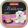 animonda Vom Feinsten Nassfutter für adulte Hunde, Huhn+Ei+Schinken, Bananen+Apr