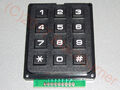 1,2,5x Keypad 3x4, 12Tasten Keyboard Matrix Tastatur Modul f. Arduino Atmel AVR
