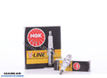 4x NGK ZÜNDKERZE V-LINE FÜR VW GOLF 7 AUDI A3 SEAT IBIZA SKODA 1.2 1.4 TSI TFSI