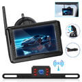 Auto Rückfahrkamera Mit 5" LCD Monitor LKW Bus Funk Kabellos Rückseiten Kamera