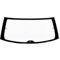 Heckscheibe Scheibe Glas für SEAT Ibiza III Schrägheck (6L)