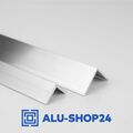 ALU-SHOP24 Winkelprofil Aluminium Winkel Aluprofil Aluminiumprofil L Profil Alu