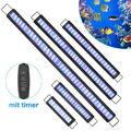 10-45W LED Aquarium mit timer Beleuchtung RGB Tropischen Fische 30-130cm