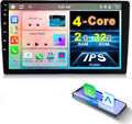 2+32G 9" Android13 Double 2DIN Autoradio mit CarPlay GPS Navi WiFi BT Head Unit