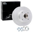2X EUROBRAKE BREMSSCHEIBEN 244mm VOLL HINTEN PASSEND FÜR CITROËN C3 C4 DS DS