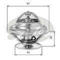 GATES Thermostat, Kühlmittel TH05586G1 für DAEWOO MERCEDES-BENZ PUCH RENAULT