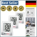 ThermoPro TP49W-3 Digitales Mini Thermo-Hygrometer Raumthermometer 3 Stück