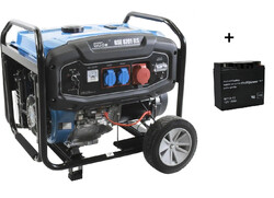 Güde Stromerzeuger GSE 8701 RS Notstromaggregat 2x230 1x400 V + Starterbatterie