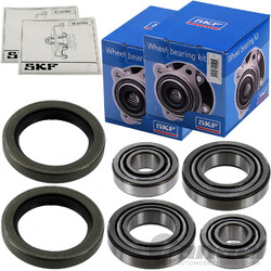 2x SKF RADLAGER-SATZ VORNE passend für PORSCHE 911 3.0-3.3 924 CARRERA 944 2.5