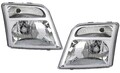 Scheinwerfer Set für Ford Transit Tourneo Connect 2002-2013 H4 LWR Stellmotor