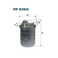 1x Kraftstofffilter FILTRON PP 839/6 passend für FORD VAG