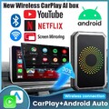AI Box Wireless Carplay Android Auto  WIFI Adapter Converter mit Netflix YouTube