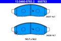 ATE Bremsbelagsatz Scheibenbremse 13.0460-5783.2 für NISSAN LEAF ZE0 NAVARA D40