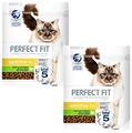 (€ 8,55/kg) Perfect Fit Sensitive 1+ mit Truthahn Katzenfutter 2 x 1,4kg = 2,8kg