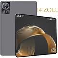 2025 Neu Tablet 14 Zoll Android 15 24GB RAM+256GB 4G LTE 2SIM 8580mAh 8MP+16MP