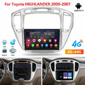 Für Toyota Highlander 2000-2007 Autoradio Android Auto Wifi CarPlay IPS BT FM/AM