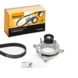 CONTINENTAL CTAM KEILRIPPENRIEMEN-SATZ passend für BMW 1 2 X1 X2 | 6PK1173K2