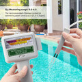 Digital WasserTester PH Wert Prüfer Chlor Messgerät Messer WaterAquarium Pool　DE