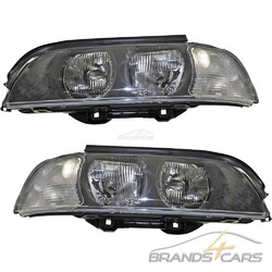 ATEC 2x SCHEINWERFER H7/HB3 VORNE LINKS + RECHTS FÜR BMW 5-ER E39 BJ 95-00### MIT BLINKLICHT ###