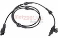METZGER Sensor, Raddrehzahl 09001465 für CITROËN PEUGEOT