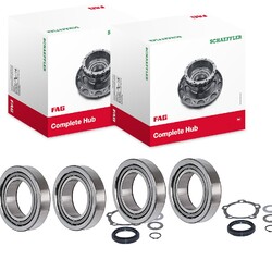 2X FAG RADLAGER-SATZ VORNE HINTEN PASSEND FÜR LAND ROVER 110/127 90 DEFENDER