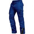 Leibwächter Arbeitshose Bundhose Herren Flex-Line FLEXH20 kornblau/schwarz