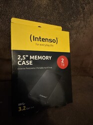 Intenso HDD externe Festplatte Memory Drive 2,5 Zoll 2TB USB 3.0 schwarz