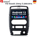 Für Suzuki Jimny 3 2005-2019 Autoradio GPS Navi WIFI BT 9"Android 12.0 32GB DAB+
