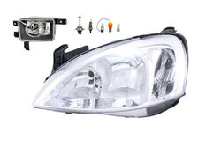 Scheinwerfer Halogen passend für Opel Corsa C 07/03-12/09 H7 H1 L Nebel Leucht.