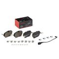 1x Bremsbelagsatz, Scheibenbremse BREMBO P 85 195 passend für VW VW (SVW)