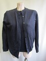 Peter Hahn Cardigan und Pulli, Wolle, Dunkel Blau, twinset, Top, Gr. 38