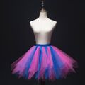 RÄUMUNGVERKAUF B39 Tüll Rock Tutu Ballettrock Petticoat Ballettkleid Fasching