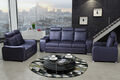 Sofagarnitur 3+2+1 Sitzer Set Design Sofas Polster Couchen Leder Relax Moderne