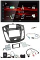 JVC USB Bluetooth Lenkrad DAB 2DIN Autoradio für Ford Focus 2011-2014