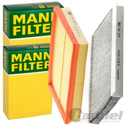 MANN FILTER INSPEKTIONSPAKET passend für OPEL COMBO / TOUR CORSA C TIGRA