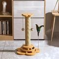 Katzen Kratzbaum, Katzen Spielzeug, Massivholz, Kratzbrett, Katzen Zubehör