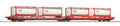 Roco H0 77396 Doppeltaschen-Gelenkwagen T3000e der ÖBB / Rail Cargo - NEU + OVP