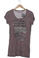 Rich & Royal T-Shirt Damen Shirt Kurzärmliges Oberteil Gr. M Grau #fbd0807