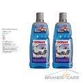 2x 1 L LITER SONAX XTREME SHAMPOO 2 IN 1 AUTOREINIGER AUTOSHAMPOO REINIGER