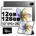 2024 Neueste Tablet 16GB RAM 128GB ROM 12 Zoll Android14 Tablet 2BOX IPS 5G WiFi