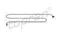 TOPRAN 622 762 ABS Sensor Raddrehzahl Hinten Links für VW CRAFTER 30-35 Bus (2E)