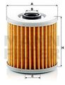 MANN-FILTER MH 66 Ölfilter für KAWASAKI MOTORCYCLES