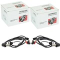 2X HITACHI ABS-SENSOR RADDREHZAHL VORNE PASSEND FÜR AUDI A6 LINKS+RECHTS |