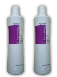 Fanola/No Yellow Anti Gelbstich Shampoo 2x350ml/Haarpflege/Blondierung 