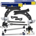 ATEC 2x QUERLENKER +SPURSTANGEN +MEYLE HD KOPPELSTANGEN VORNE FÜR VW GOLF 5 6