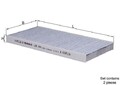 MAHLE Filter, Innenraumluft  u.a. für HYUNDAI, KIA