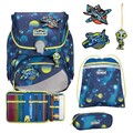 Scout Alpha Exklusiv LED - Schulranzen Set 4tlg. Planes *NEU*